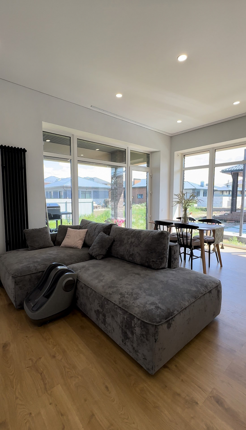 Одноэтажный кирпичный дом 125 м² Высокая Гора