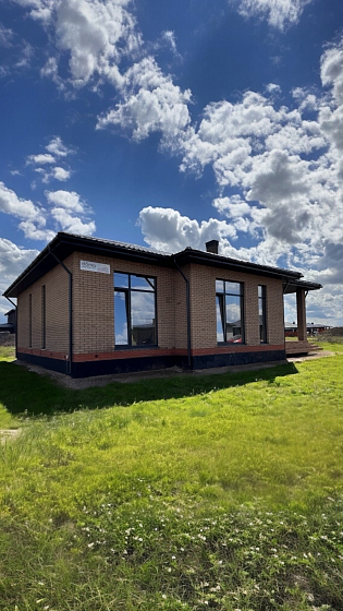 Одноэтажный кирпичный дом 150 м² в Лаишевском районе
